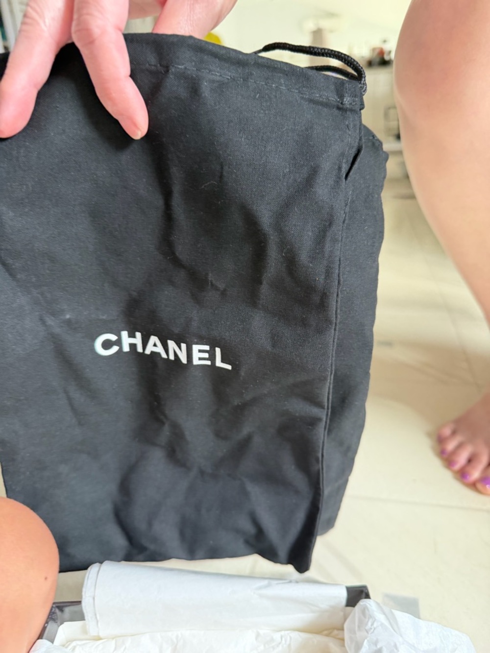 CHANEL nude colored sandals - Picture 6 of 10